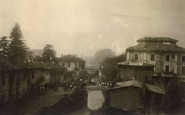 Ponte Vecchio. Funerale
